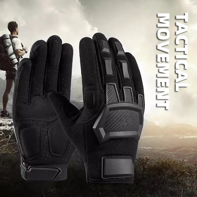 PHMAX Outdoor Tactical Gloves Ski Gloves Winter Warm Windproof Waterproof Touch-Screen Fleece Non-slip Winter Cycling Glove