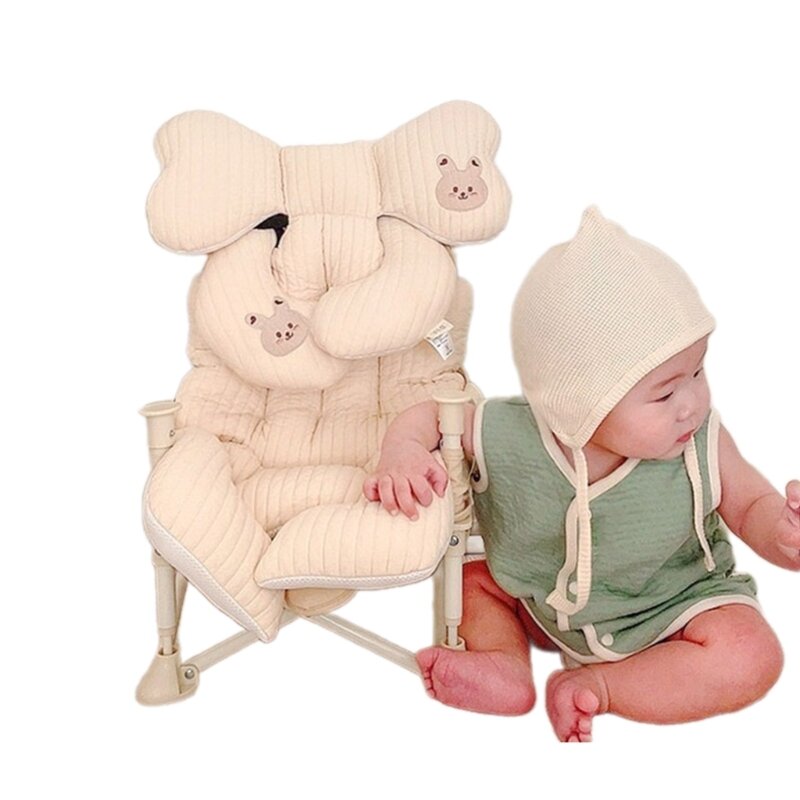 Coussin siège poussette, doublures poussette, Support corps bébé, coussin siège pour nouveau-nés