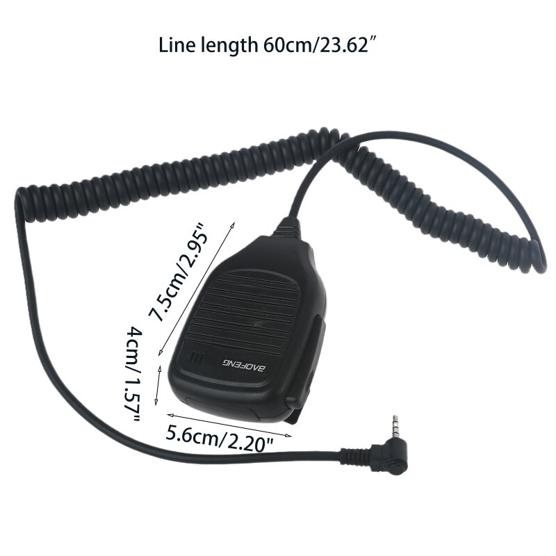 F3MA – accessoires Radio pour walkie-talkie BAOFEN, haut-parleur d'épaule Portable, 3.5MM, UV3R T1