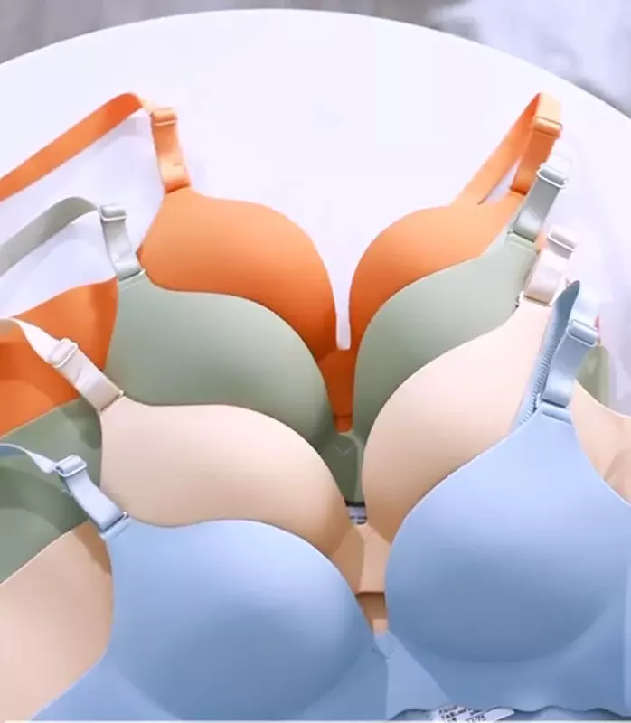 Áo Ngực Sexy Dây Chéo Không Dây 1 Thoáng Khí Quần Lót Tập Hợp Push Up Bra Nữ Quần Lót Liền Mạch Áo Bralette Soutien HẺM NÚI