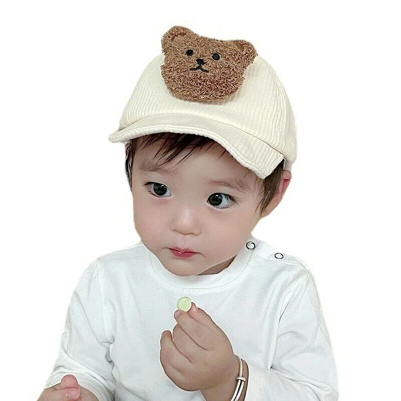 Toddler for Sun Block Hat with Plush Bear Adjustable Baseball Unisex & Unive Drop shipping