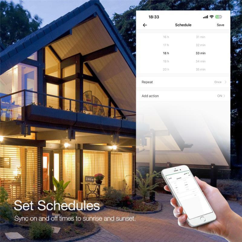 Xiaomi Smart Plug WLAN-Buchse 16a/20a mit Power Monitor Timing-Funktion Smart Life App-Steuerung funktioniert mit Alexa Google Home
