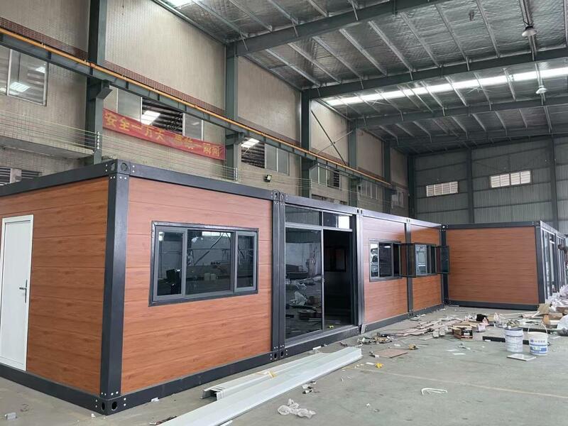 40ft Luxury Foldable EXpandable Homes Prefabricated Folding Container Houseportable Modern Mobile Tiny Building container Houses