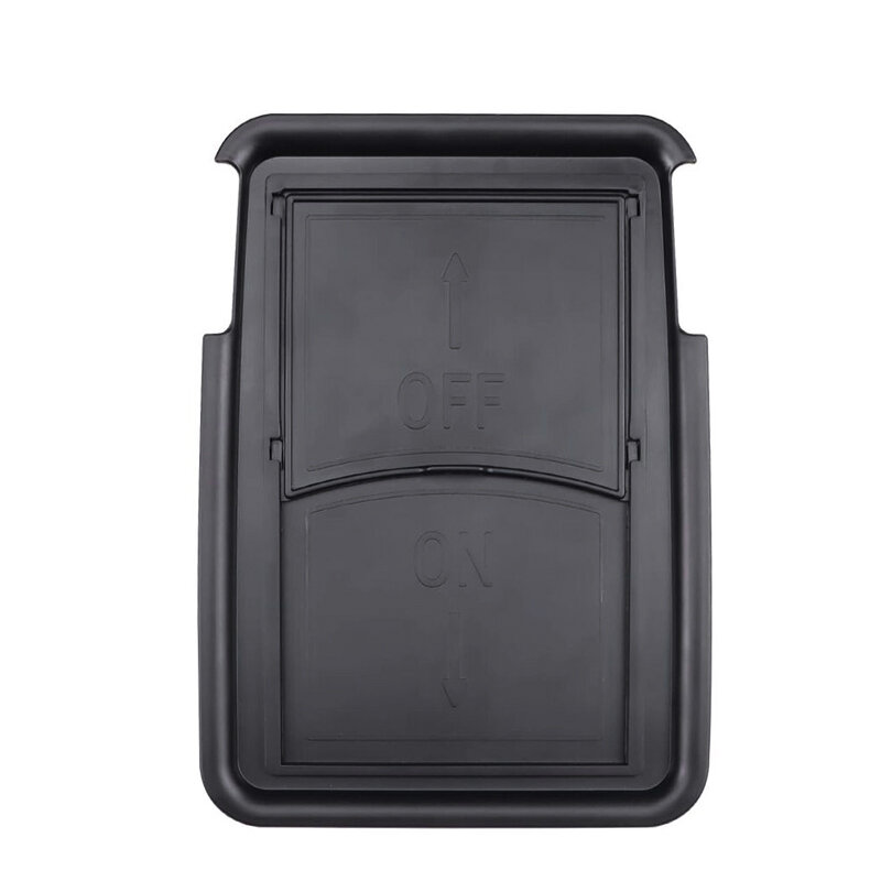 Car Center Console Push-Pull Design Armrest Hidden Insert Storage Box Black ABS Fit For Honda CR-V 2023-2024