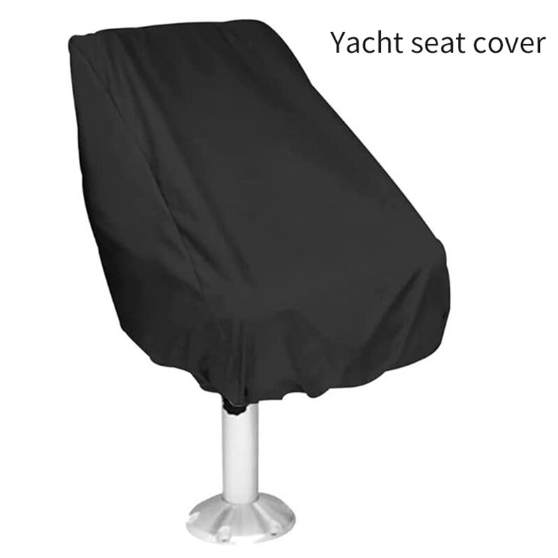 Водонепроницаемый чехол для сидений, УФ-защита и пыленепроницаемое покрытие для сидений яхты, морской уличный эластичный складной чехол для стула