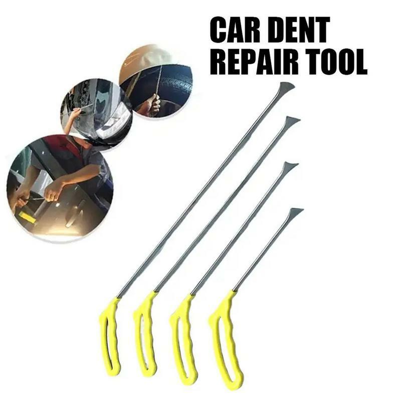 Rods For Car Dent Effortless Repair Car Stainless Steel Puller Rubber Handle Household Repair Tools For Automobile Motorcycle