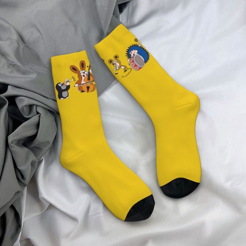 Krtek-calcetines con estampado pequeño Maulwurf para hombre y mujer, Motion aplicable durante todo el año, regalo de vestir