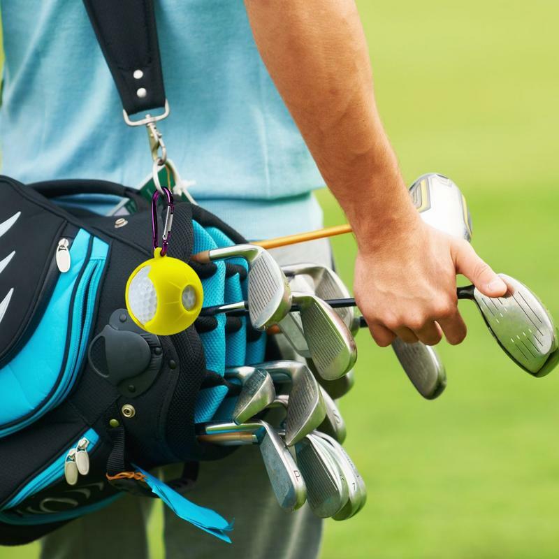 Juste de protection pour balle de golf portable, étui en silicone, accessoires de sport d'entraînement, 1PC