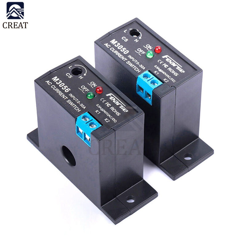 M3050 M3056 Strom Sensing Schalter AC Erkennung Alarm Transformator Control Schalter Sensor Induktion Gestänge 0,2 A-30A