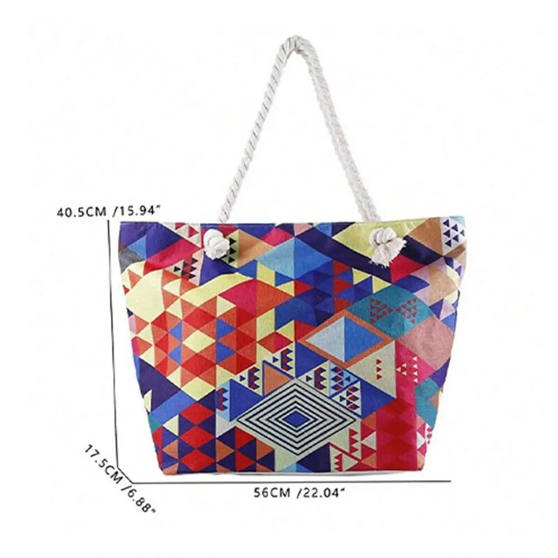 Borsa a tracolla impermeabile moda multifunzionale borsa da spiaggia di grande capacità borse da donna