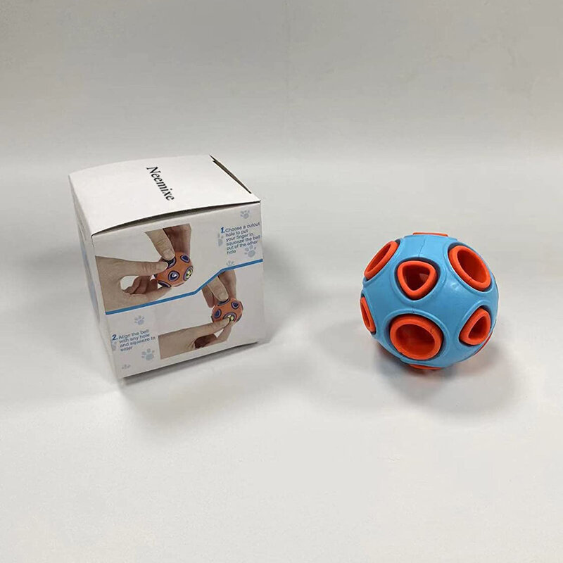 Игрушки для домашних животных Neemixe, шарик для собаки, резиновая эластичная игрушка для щенка, скрипучий мяч интерактивная игрушка для собак