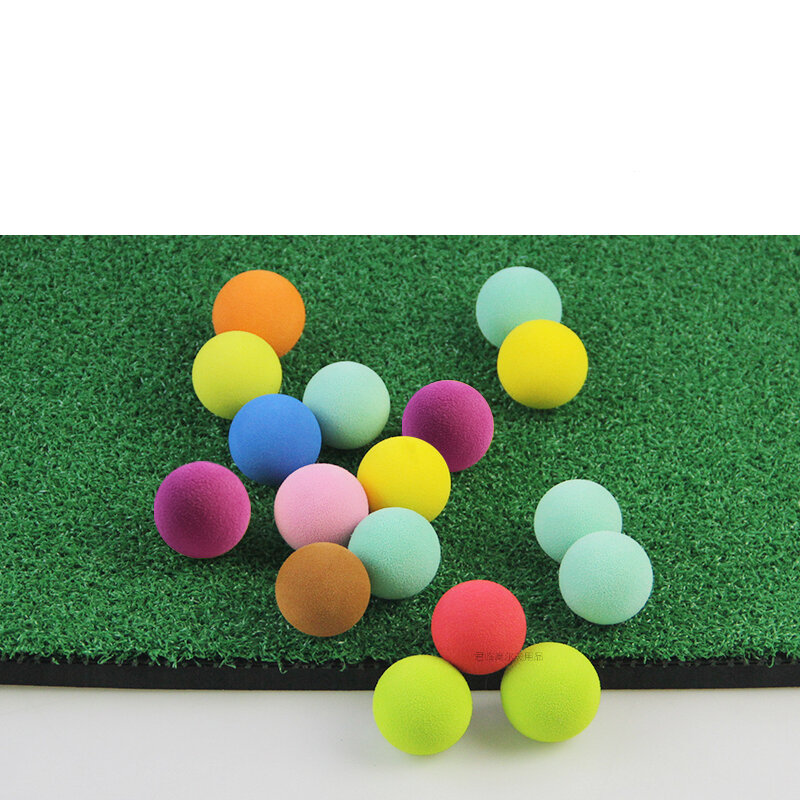 Pelota de práctica GolfIndoor para entretenimiento, pelota de campo, juguete para mascotas, bola de espuma EVA, diámetro de 25mm, 13 colores