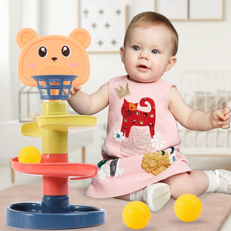 Orbitaal Indoor Spel Speelgoed Mini Speelgoed Basketbal Peuter Track Ouder-Kind Baby Plastic Speelset