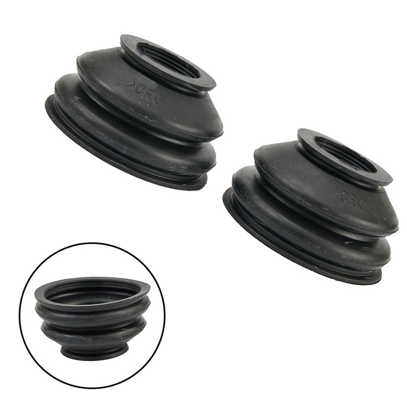 High Quality Hot Sales Dust Boot Covers Rubber Flexibility For Cars No Dismantling Replacement Useful 2pcs Kit