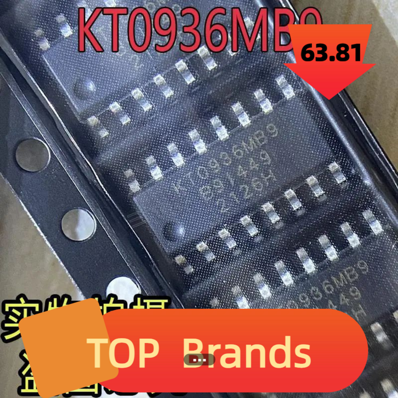 Chipset IC original, Novo em estoque Chipset IC, KT0936MB9 KT0936 SOP-16 IC, 10Pcs