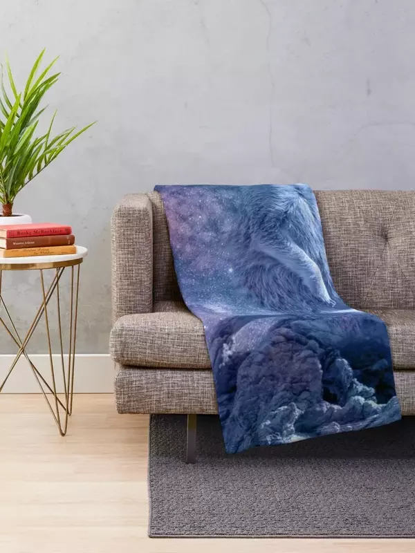 Espaço liso Meerkat Throw Blanket para o bebê, Cobertores decorativos do sofá, Bebê lindamente