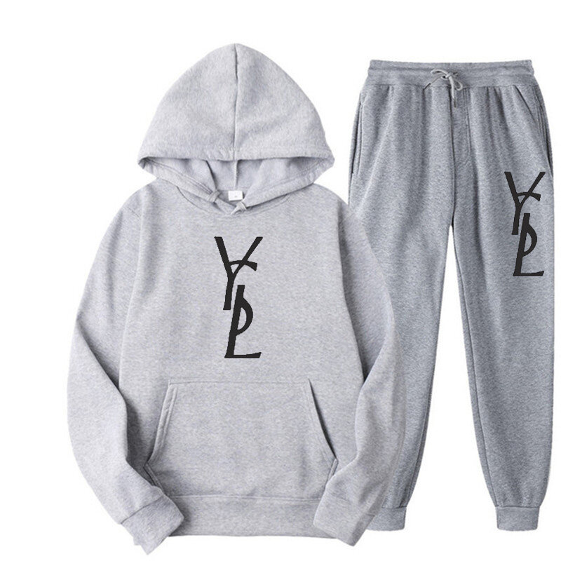 Couple Outfits Hoodie and Jogger Pants High Quality Men Women Daily Casual Sport Jogging Suit King Queen Tracksuit