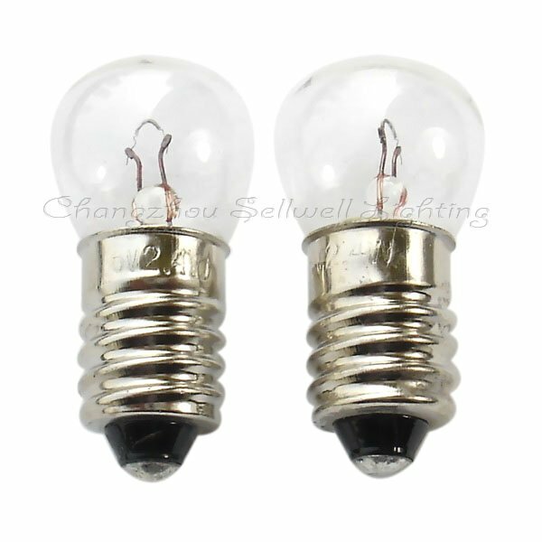 2024 Great! 1000 Picecs/lot E10 G14 6v 2.4w Miniature Lamp Bulb A064