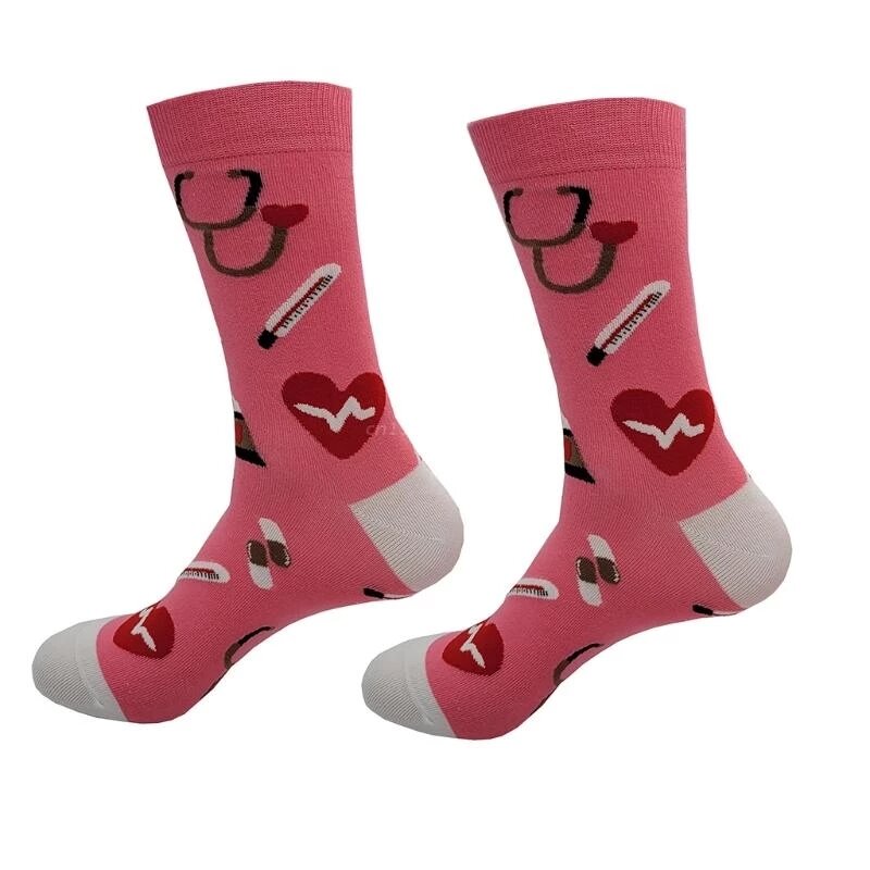 Doktor Nurse Print Grau der Anatomie Baumwolle Socken Casual Kreative Atmungsaktive Soft Lustige Neuheit Niedrigen Rohr Socken geschenk für fans