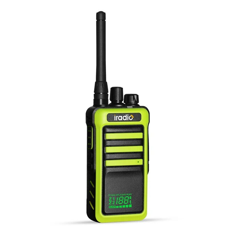 Iradio-Radio bidireccional UHF, CP-268, de largo alcance, Comercial