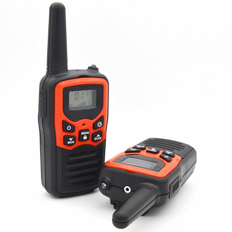 Talkies-walkies pour adultes, paquet 2 radios bidirectionnelles longue portée jusqu'à 5 miles 51BE