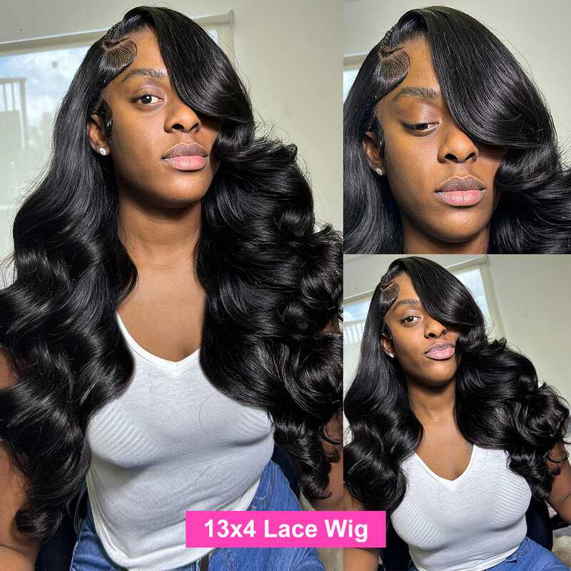 Body Wave 13x6 Hd Lace Frontal Wig 30 40 Inch Brazilian 4x4 5x5 Closure Glueless Human Hair Wigs For Women 13x4 Lace Front Wig