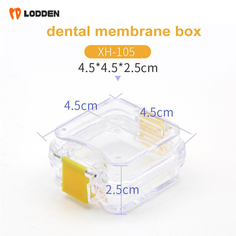 تاج صغير صندوق تخزين غشاء الأسنان ، أداة أسنان بلاستيكية ، مادة أسنان ، حاوية حماية أسنان مزيفة
