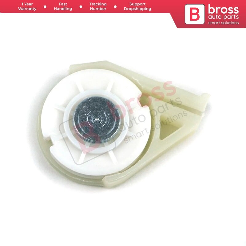 Bross Auto Parts BWR1069 Electrical Power Window Regulator Corner Wheel Kit Right for Mercedes Vito Free Shipment Made in Turkey