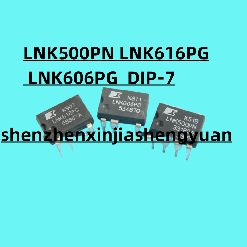 1ชิ้น/ล็อต LNK500PN ต้นฉบับใหม่ LNK616PG LNK606PG DIP-7