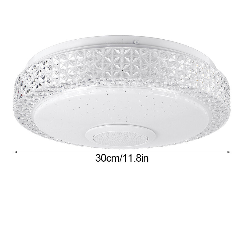 300W LED Ceiling Light RGB Lighting APP bluetooth Music Lamps For Home Bedroom with Remote Control