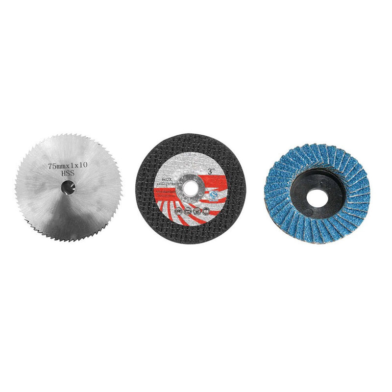 HSS Saw Blade Carbide Cutting Disc Polishing Disc For Angle Grinder 75mm Diameter Angle Grinder Attachment Power Tool Accessory