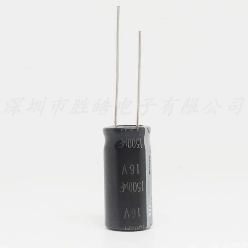 (10-100Pcs) 16v1500uf Serie 10X20 Hoge Rimpel Stroom Lage Impedantie 16v1500uf Aluminium Elektrolytische Condensator Hoge Kwaliteit