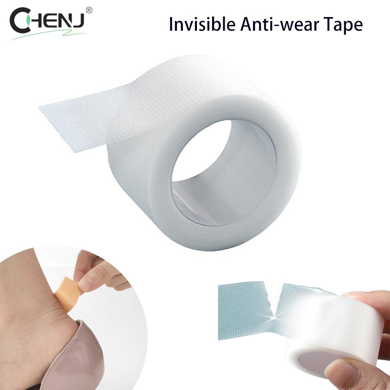 2.5x5m Transparent Invisible Anti-wear Tape Breathable Tearable Adhesive Tape Bandage Medical Plaster Foot Heel Sticker Tape