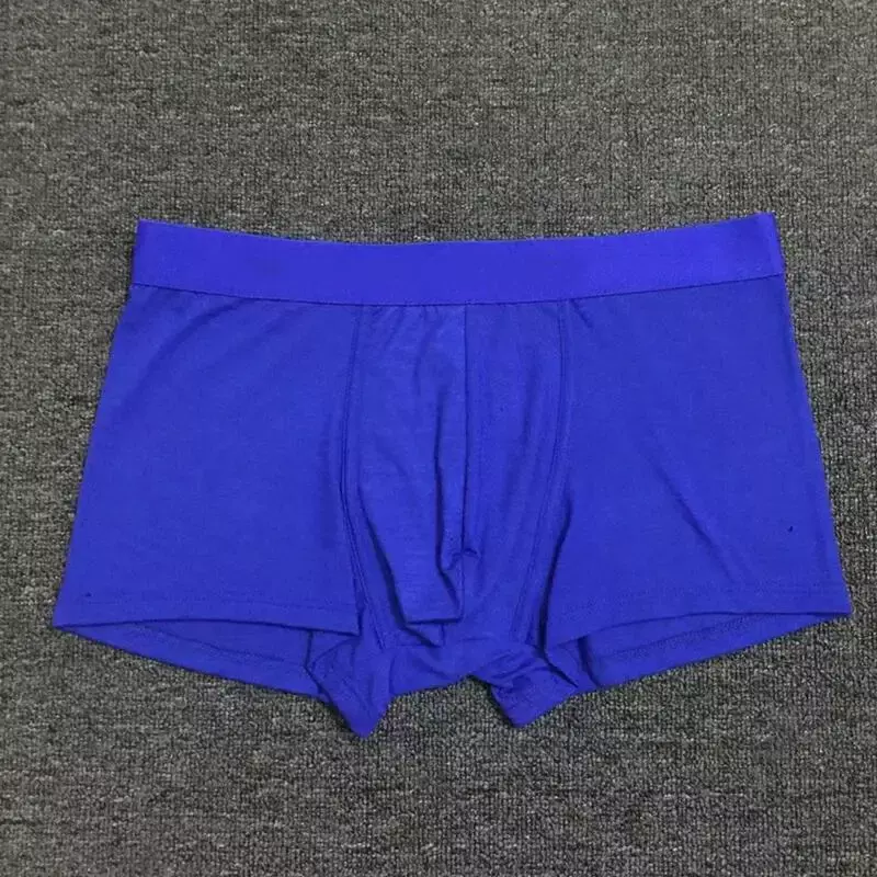 VIP-052- Thin Modal Men's Boxers Short Fashion letter printing Men's Underwear