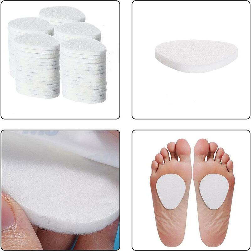 Almohadillas invisibles de metatarso para hombre y mujer, calcetín reutilizable para corredor, almohadilla para el cuidado de los pies, antideslizante, alivio del dolor en el antepié