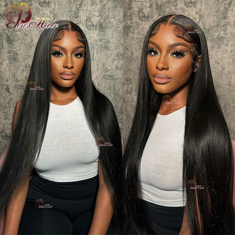13x6 Lace Front Human Hair Wigs Bone Straight 13x4 Transparent Lace Frontal Human Hair Wigs Pre Plucked HD Lace Wigs For Women