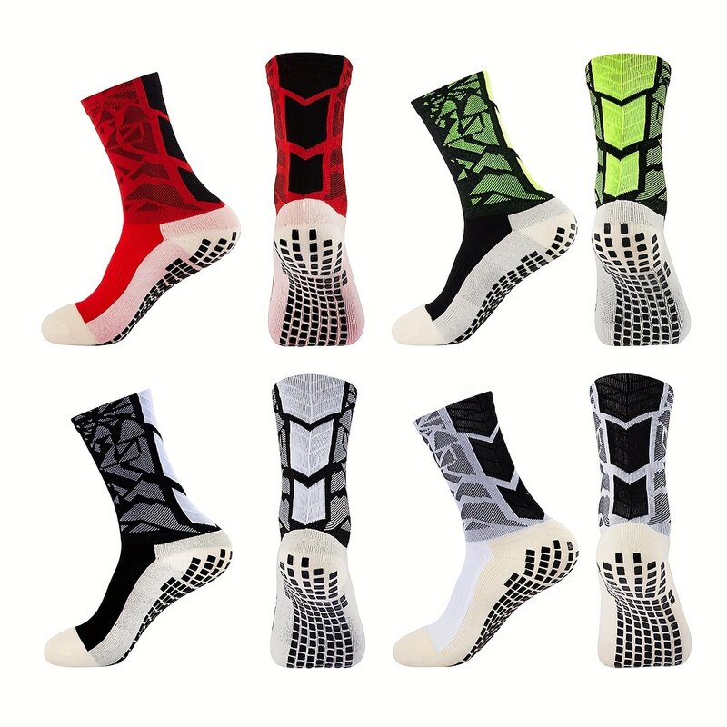 Sports High-Quality 4 Pairs Slip Anti Cotton Socks (Shipped Of On The Same Day)