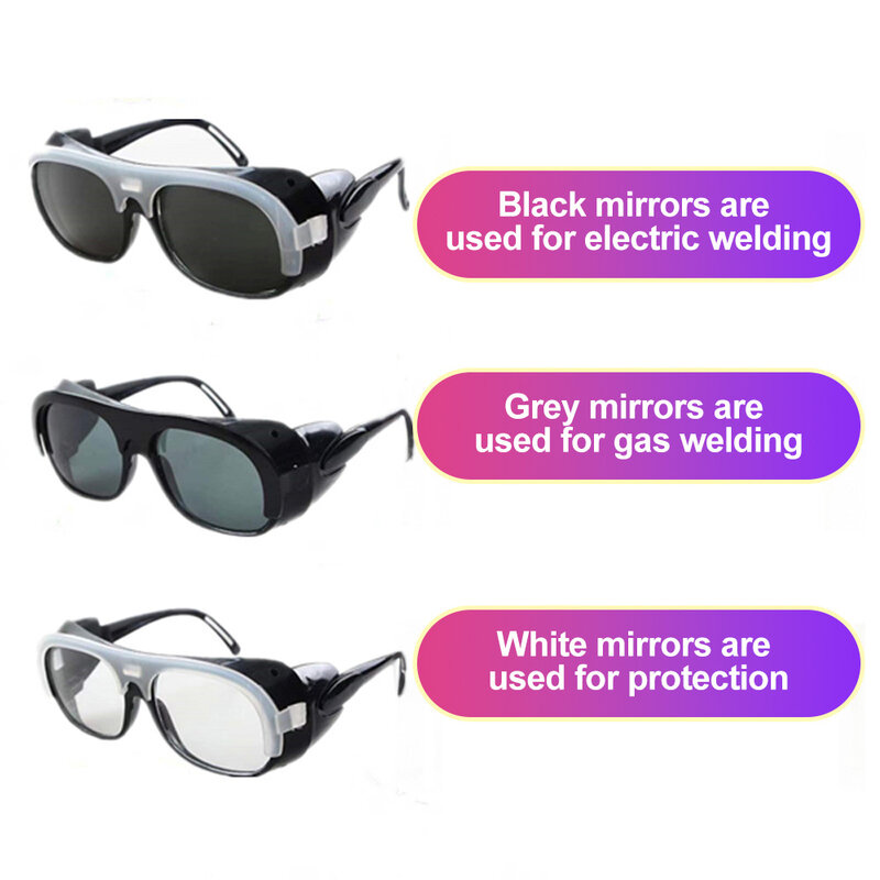 Gafas de soldadura eléctrica a prueba de polvo, gafas protectoras de trabajo, antiimpacto, antideslumbrantes