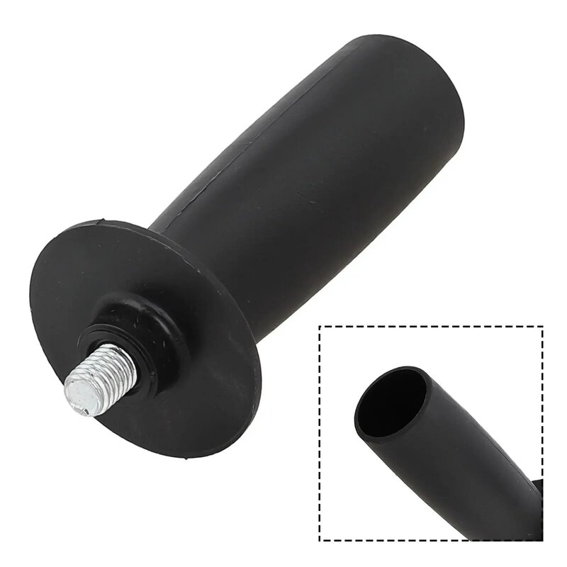 Side Handle Angle Grinder Handle Power Tools Black Comfortable Grip Convenient To Install Install 8mm/10mm M10-113mm Metal