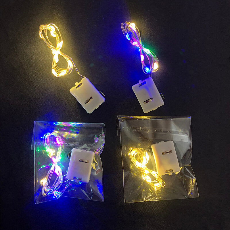 Wróżka łańcuchy świetlne LED Light 3 tryby pudełko ciasto bukiet dekoracyjne światła dla DIY wesele sypialnia boże narodzenie