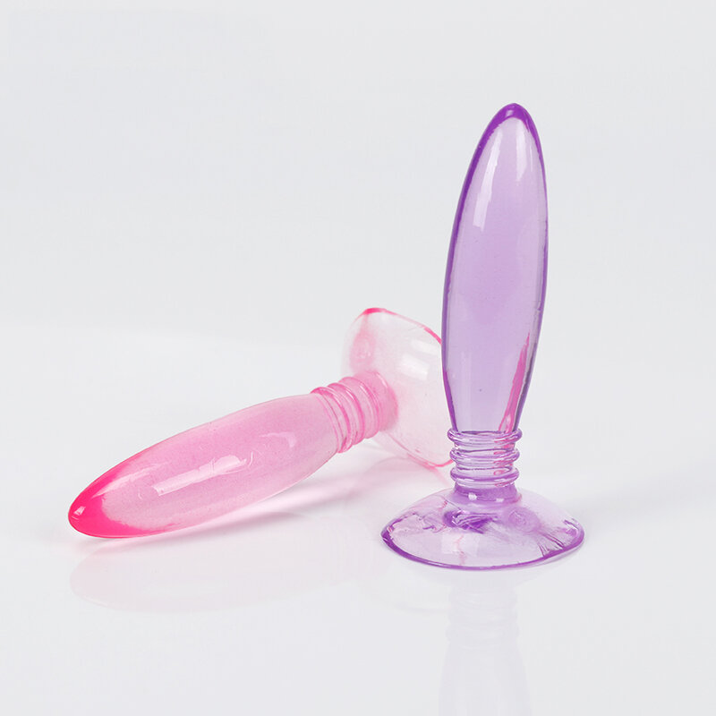 Mini tapón Anal de gelatina, Juguetes sexuales de sensación de piel Real, productos sexuales para adultos, tapón Anal para principiantes, juguetes eróticos, 18 +