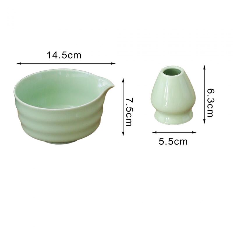 2x tradycyjna miska Matcha i trzepaczka ceramiczna miska Matcha dla początkujących