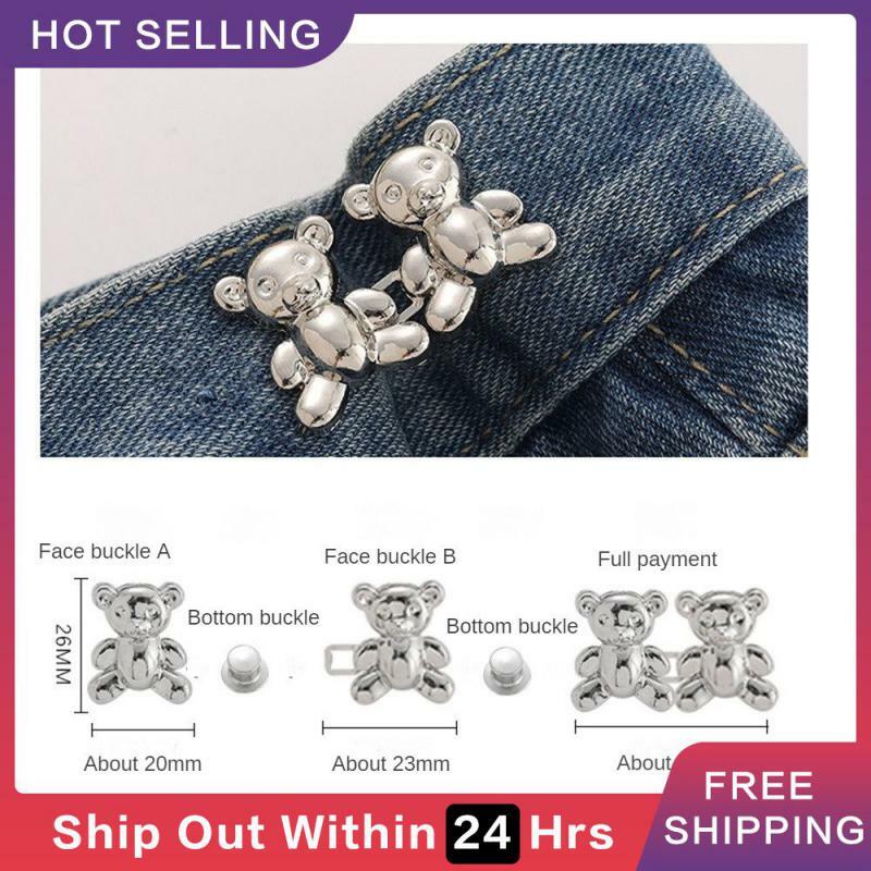 Metalen Knopen Verminderen De Taille Cartoon Jeans Knopen Kleding Accessoires Heetste Mode Accessoires Taille Knopen Pin