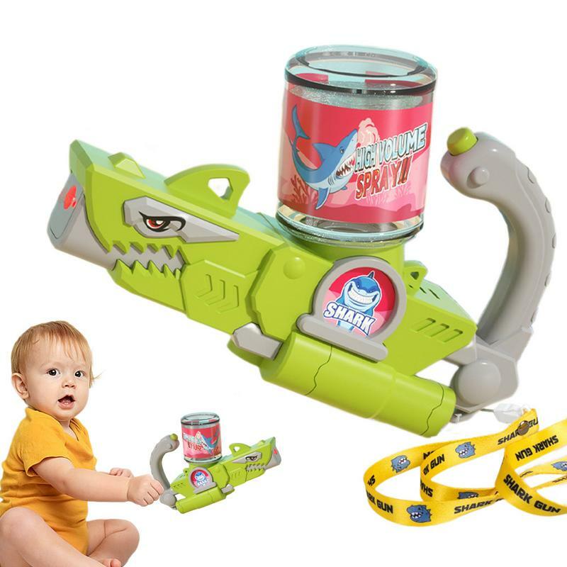 Интерактивная электрическая летняя игрушка в форме акулы, креативные водные уличные игрушки для вечеринок, бассейнов, мальчиков