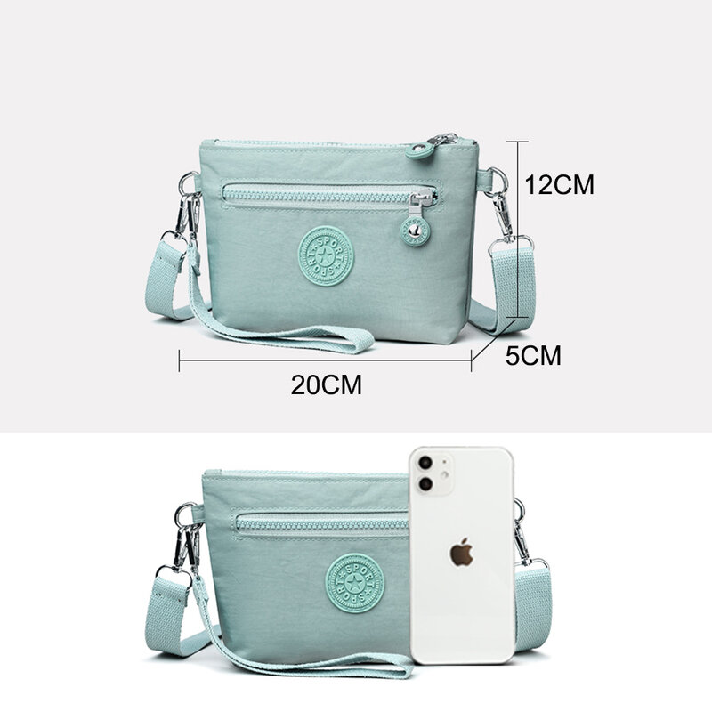 Tas tangan kecil portabel kualitas tinggi 2024 Dompet casing ID trendi mode tas ponsel tas selempang bahu untuk wanita
