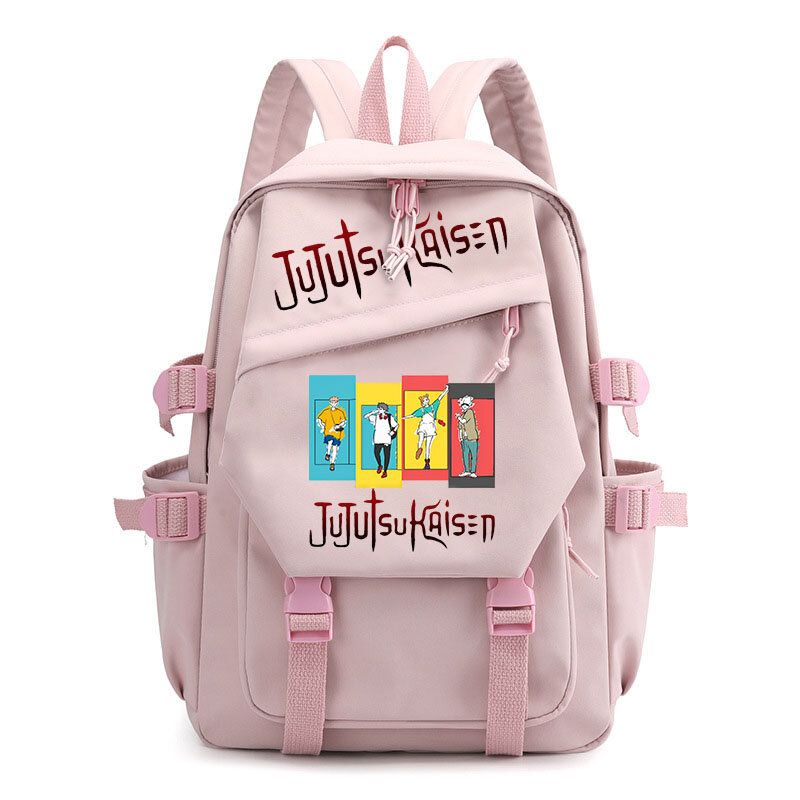 Jujutsu Kaisen todo tipo de bolsas de viaje, bolsas casuales, mochilas escolares para adolescentes, bolsas con estampado de dibujos animados, mochilas para niños