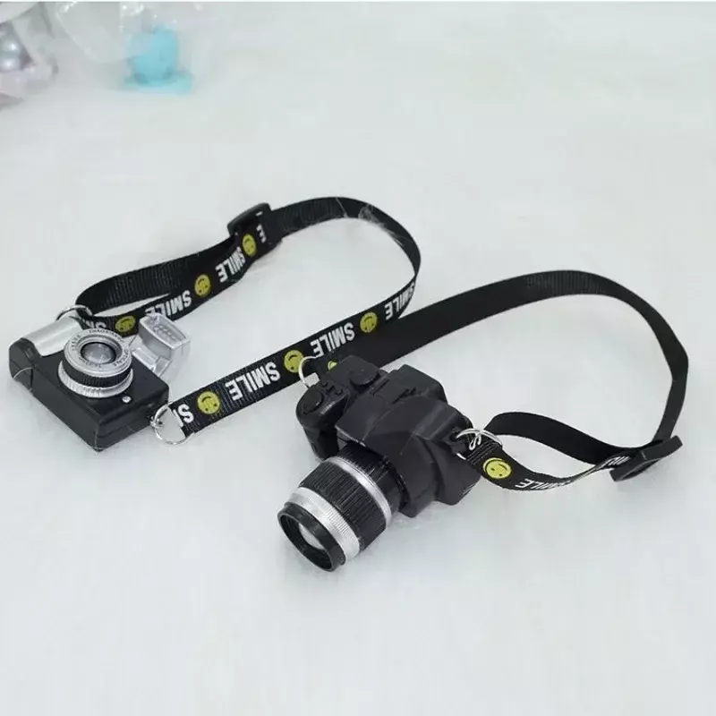 20cm Cotton Doll Doll DSLR Camera Flash Toy Accessories Adjustable Baby Camera Photography Prop