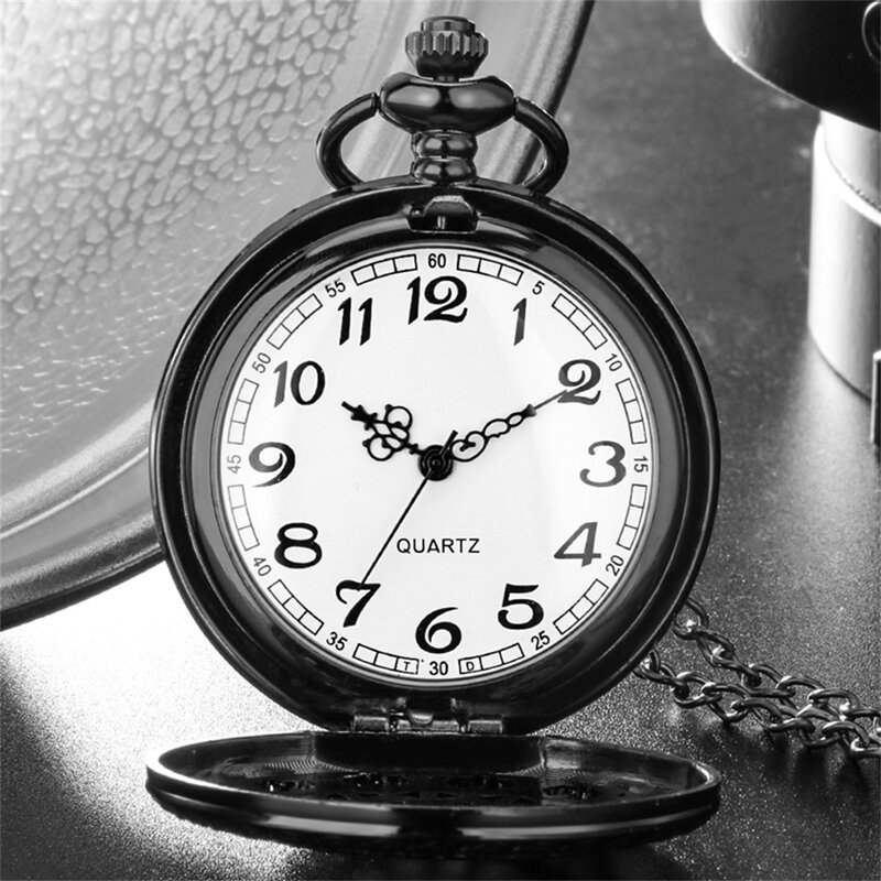 Antigo oco vintage preto cobweb steampunk preto colar enfermeira relógio de bolso de quartzo com corrente relogio de bolso presente de natal