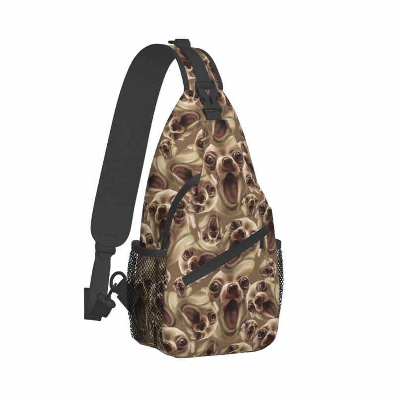Bolso de hombro para perro Chihuahua, accesorios de moda para bolso de compras femenino
