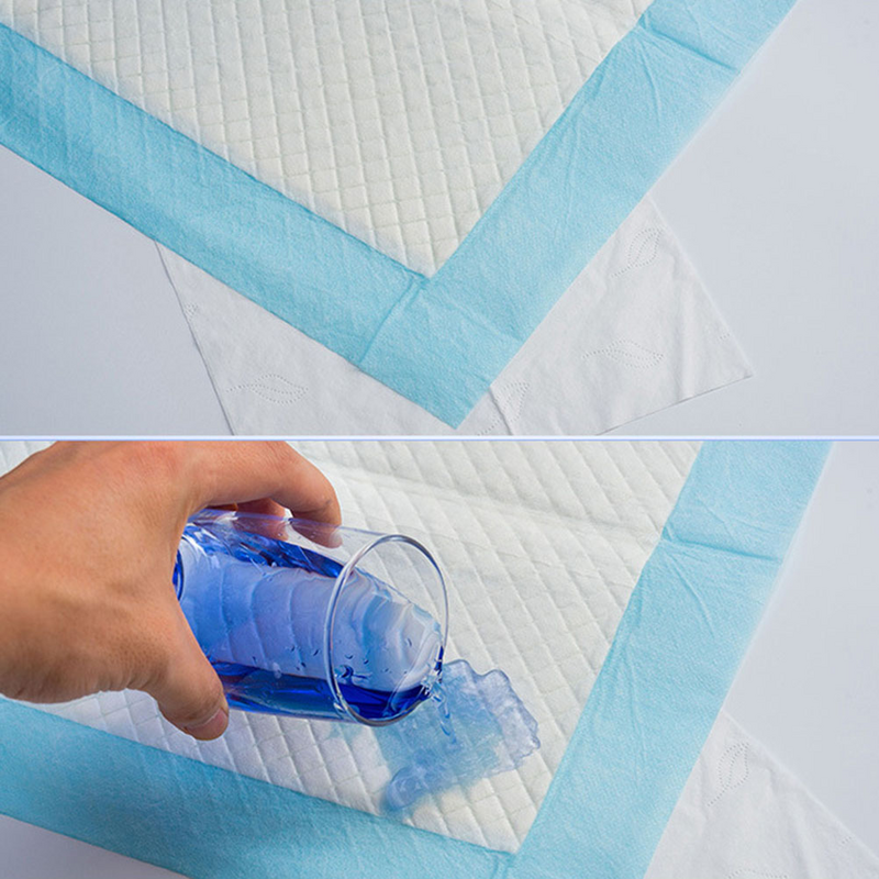 Almohadillas de cama desechables para el cuidado de los ancianos, almohadillas absorbentes de agua, protección urinaria para cachorros